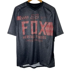FOX Racing Mens XL Shirt Jersey Heritage Forged Indicator Riding Outdoor Logo - Picture 1 of 9