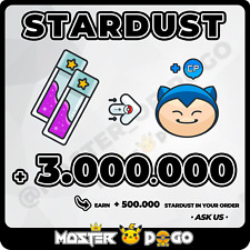 ✅ STARDUST - 3M 🟪 | Pokémon GO | SAFE FAST Delivery ✈️