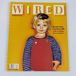 Wired Magazine March 1998 I Am A Clone ~ No Label - Picture 1 of 3