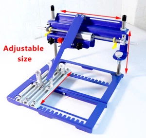 1 Color Manual Cylinder Screen Printing Machine For Cup / Mug/ Bottles Printer - Picture 1 of 16