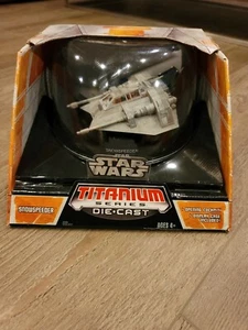 Star Wars Titanium Series Die Cast Snowspeeder New Sealed Die Cast 2006 - Picture 1 of 5