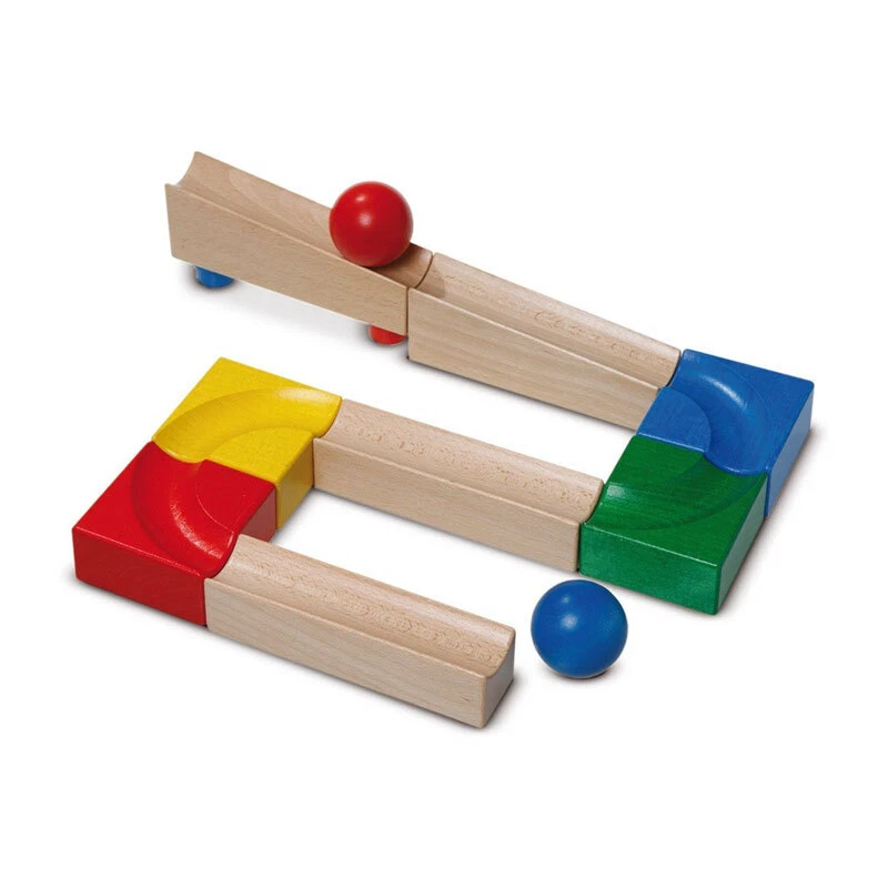 nic 2180 Cubio Kugelbahn Starterset Holz - Bild 1 von 1