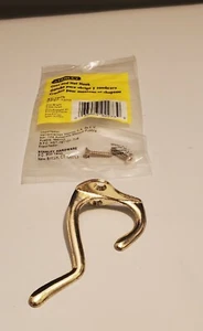 Stanley Hardware Abrigo de latón y Gancho Sombrero 57-1070 Lote de 6 Empaquetado individualmente - Imagen 1 de 3