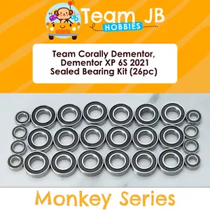 Team Corally Dementor, Dementor XP 6S 2021 - 26 Stck. Gummi versiegelte Lager Kit - Bild 1 von 2