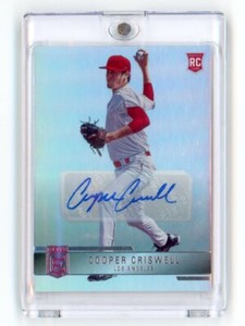 2022 Panini Chronicles #29 Cooper Criswell Los Angeles Angels RC