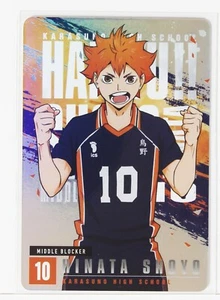 Tarjeta Holo Haikyu Kirakore Vol.1-03 Shoyo Hinata Bandai Hecha en Japón - Imagen 1 de 4