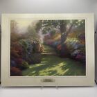 Pathway To Paradise by Thomas Kinkade Signed in plate Offset lithograph 11x14