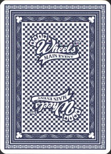 2009 Wheels Main Event Playing Cards Blue #7D Scott Speed