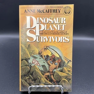 Dinosaur Planet Survivors Anne McCaffrey 1st Ballantine PB 1984 Sci-Fi Book - Imagen 1 de 6