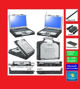 Panasonic CF-30 Laptop-Notebook+500GB+Windows 7+Touchscreen+Stylus+Wifi+word app - Picture 1 of 7