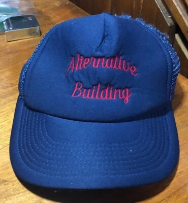 Gorra de camionero azul marino espuma protector de desgaste alternativo de colección #YZ Foto 1 de 4