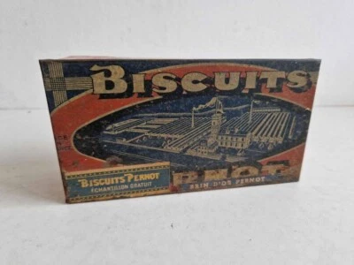 Rare boîte publicitaire Biscuits Pernot - Photo 1/4