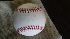 SCOTT PODSEDNIK LIGHT INK MLB STICKER autographed baseball - Picture 1 of 3