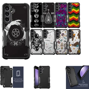 For [Samsung Galaxy A35 5G][DUAL TACTICAL][Hybrid Two Piece Case] Matte Slim - Picture 1 of 52