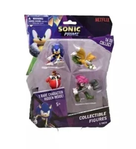 Sega Netflix Sonic Prime 2,5" Figuren - 5er Set mit seltenem Froggy Chase enthalten - Bild 1 von 1