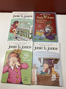 junie b jones book lot X 4 Paperbacks By Barbara Park BL-15 - Picture 1 of 11