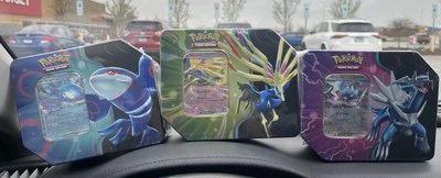 SEALED Azure Legends SET. All Three Tins Included. Kyogre, Xerneas, Dialga EX’s - Image 1 of 4