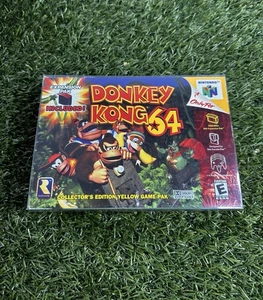 Donkey Kong 64 Nintendo 64 N64 SOLO CAJA con Protector CAJA LIMPIA - Imagen 1 de 6