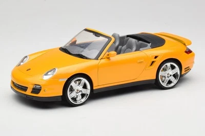 166578 Porsche 911 996 Turbo Yellow Mondo Motors 1:18 - Immagine 1 di 4
