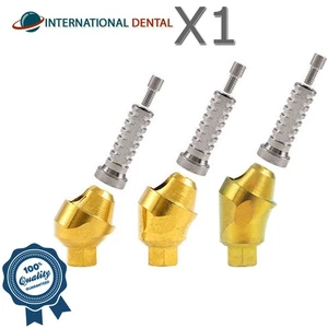 Dental Angulated Multi Unit 1.6 Abutment Titanium Sleeve 30° Set Int Hex 2.42mm - Picture 1 of 5