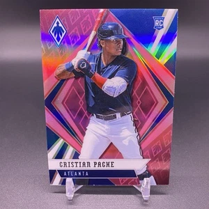 #/50! 🚨2021 Panini Phoenix Christian Pache RC Atlanta Braves Rookie #23 - Foto 1 di 2