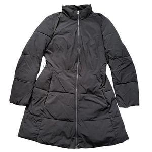 Abrigo acolchado Emporio Armani para mujer talla 44 grande negro chaqueta acolchada - Imagen 1 de 11