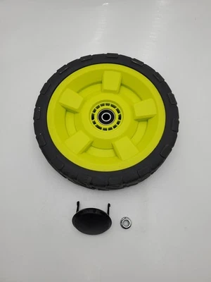 Conjunto de rueda de plástico Homelite (317160002) de 11" para cortadora de césped Ryobi (RY401015) Foto 1 de 4