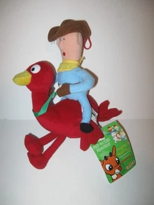 Rudolph Island of Misfit Toys Plüsch MISFIT COWBOY MIT ETIKETT Stuffins CVS 1999 - Bild 1 von 5