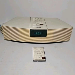 Bose Wave Radio AWR1-1W AM/FM AUX Alarm Time with Remote - Works Great! - Picture 1 of 4