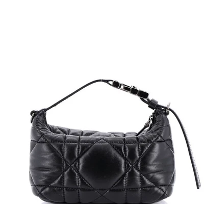 Christian Dior DiorTravel Nomad Pouch Macrocannage Quilt Calfskin Small - Imagem 1 de 4