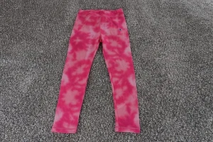 Champion Leggings Girls 6X Pink Tie Dye Athletic Workout Pants Polyester Spandex - Picture 1 of 11