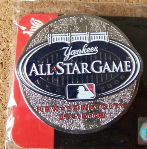 2008 MLB All-Star Game Yankees silver medallion magnet Cover