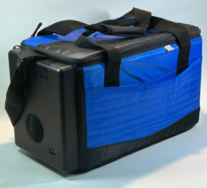 Igloo Mobile Mate 9 Portable Electric Cooler W/ Liner Blue 12V Tested Blue Zip