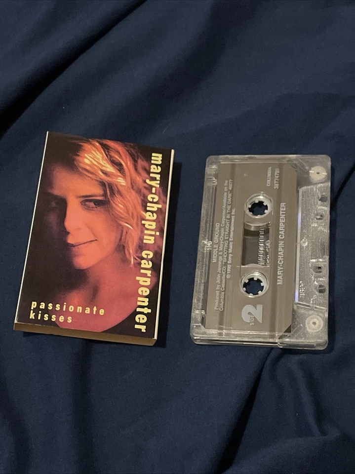 MARY-CHAPIN CARPENTER Passionate Kisses / Middle Ground - Cassette Single 1992 - Image 1 of 1