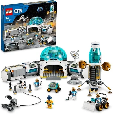 LEGO 60350 CITY: Lunar Research Base 7+ Block Toy New - Image 1 of 4