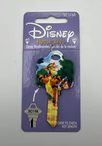 NUOVISSIME CHIAVI CASA TIGRE DISNEY SCHLAGE SC1/68 CHIAVE VUOTA 94441 - Foto 1 di 3