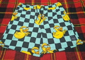 Neff Swim Shorts Mens Rubber Duck Drawstring Surf Trunks Sz XL - Picture 1 of 4