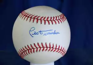 Leo Durocher Jsa Hand Signed Feeney National League Autograph Baseball Authentic - Picture 1 of 1