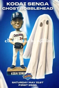 2025 PRESALE GHOST KODAI SENGA BOBBLEHEAD BROOKLYN CYCLONES SGA NEW YORK METS - Picture 1 of 1
