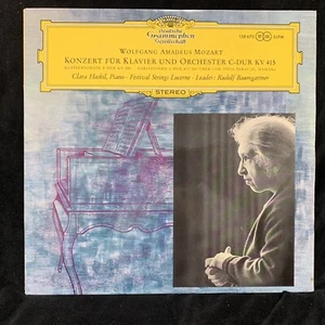 MOZART Piano Concerto #13, Sonata, Variations CLARA HASKIL DGG TULIP ST LP 1961 - Picture 1 of 4
