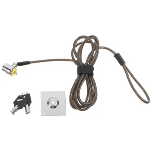  Extended Steel Cable Lock for Notebook Computer Zinc Alloy Laptop - Afbeelding 1 van 12