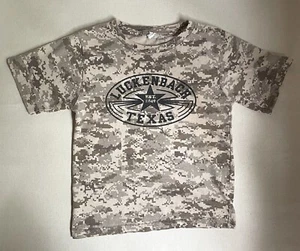 Luckenbach Texas t shirt Youth S Everybody’s Somebody Camouflage Camo SMALL tee - Picture 1 of 9