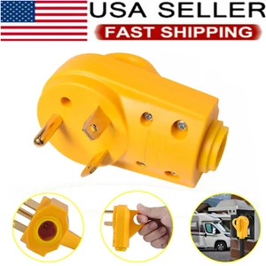 125V 30Amp Heavy Duty Male Plug RV Replacement With Ergonomic Handle - Picture 1 of 12