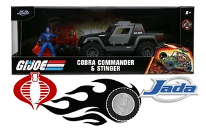 Figura nano GI JOE STINGER & Cobra Commander - diecast a escala 1:32 - juguetes Jada - Imagen 1 de 3