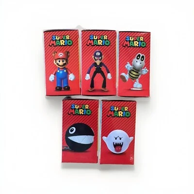 超级马里奥世界 2.5 英寸人偶 Jakks Pacific 任天堂收藏品玩具全套 — 第 1/4 张图片