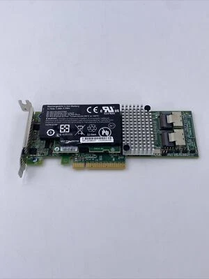 LSI MR SAS 9261-8i 8-Port 6 Gb/s PCIe x8 RAID Controller + Batterie | TOP - Bild 1 von 4