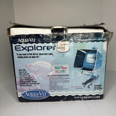 Cámara submarina Aqua-Vu Explorer 5 buscador de peces de colección ver fotos Foto 1 de 4