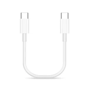 Short Type C Charging Cable Fast Charge 60W USB C to USB C Data Line 480Mbps - Picture 1 of 8