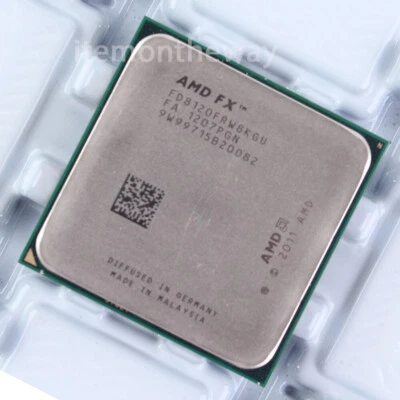 Original AMD FX-8120 CPU FD8120FRW8KGU 8 Core 3.1GHz Socket AM3+ Processor - Bild 1 von 4