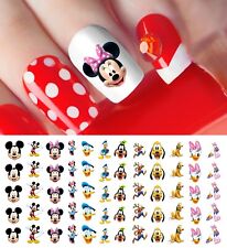 Autocollants nail art Mickey & Minnie Mouse & Friends - qualité salon !  Disney